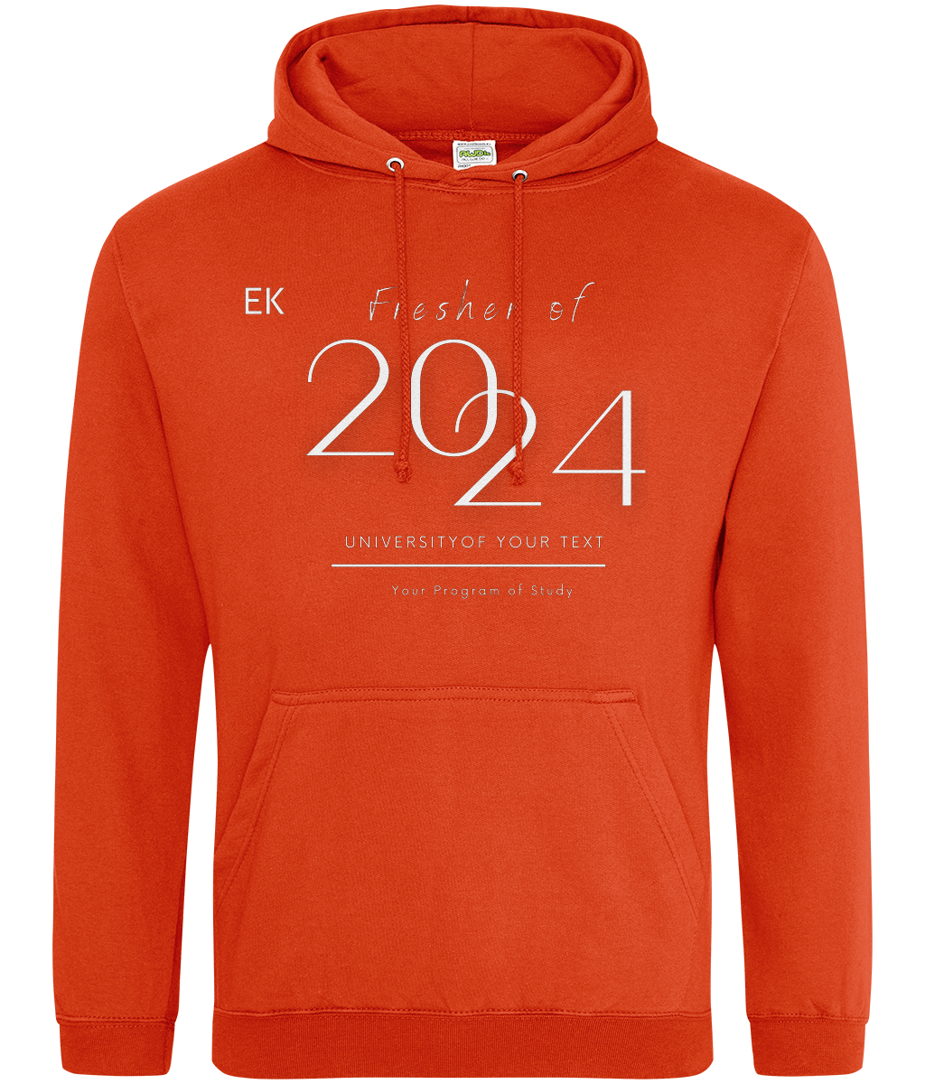 Fresher Design Hoodie of 2024