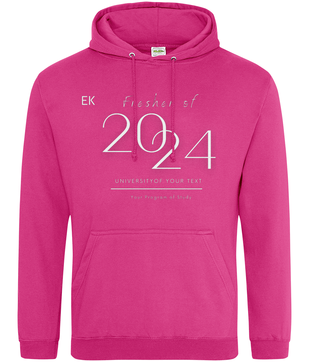 Fresher Design Hoodie of 2024