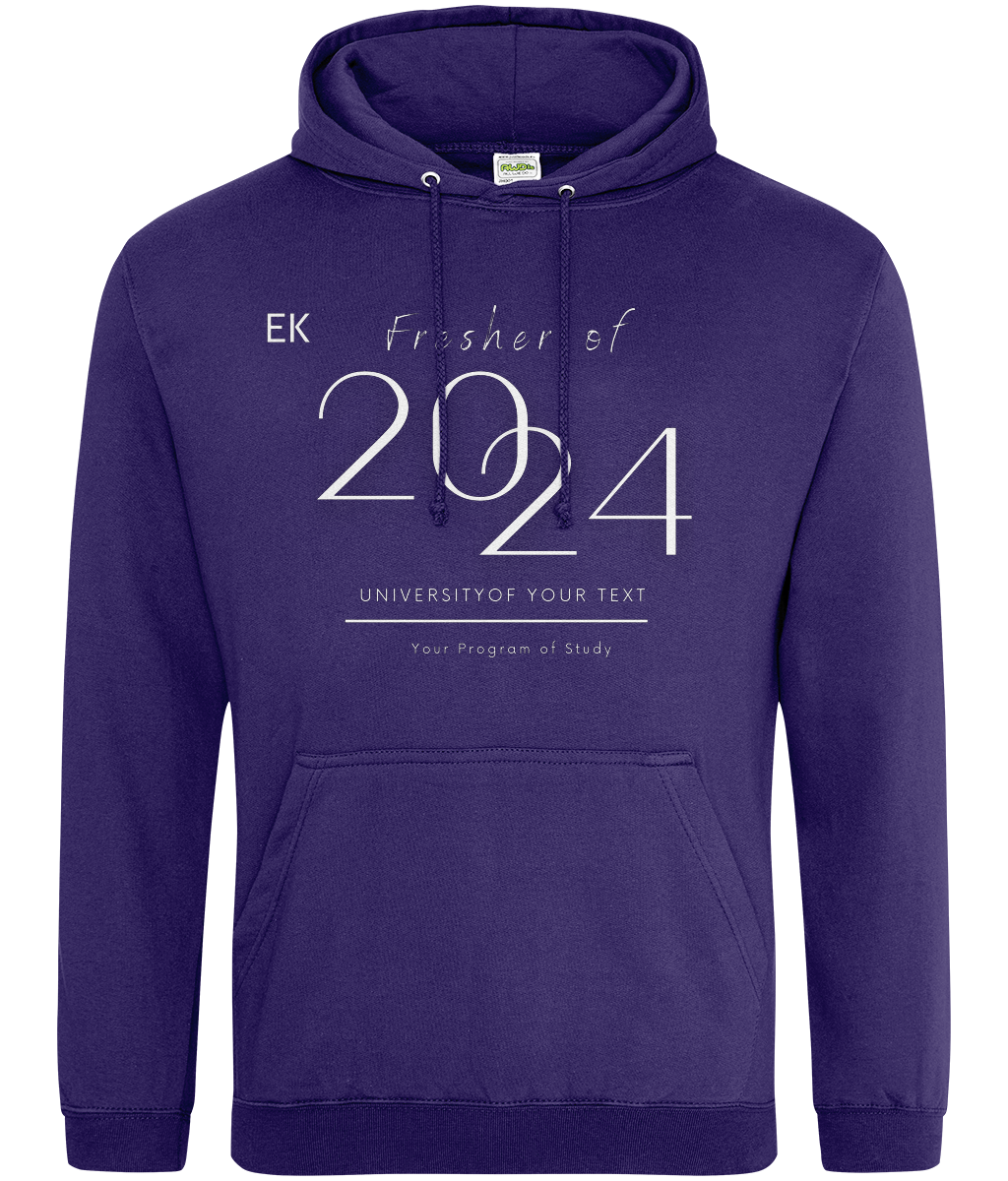 Fresher Design Hoodie of 2024