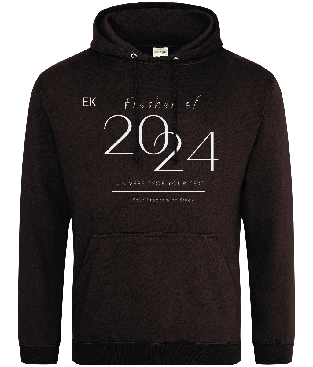 Fresher Design Hoodie of 2024