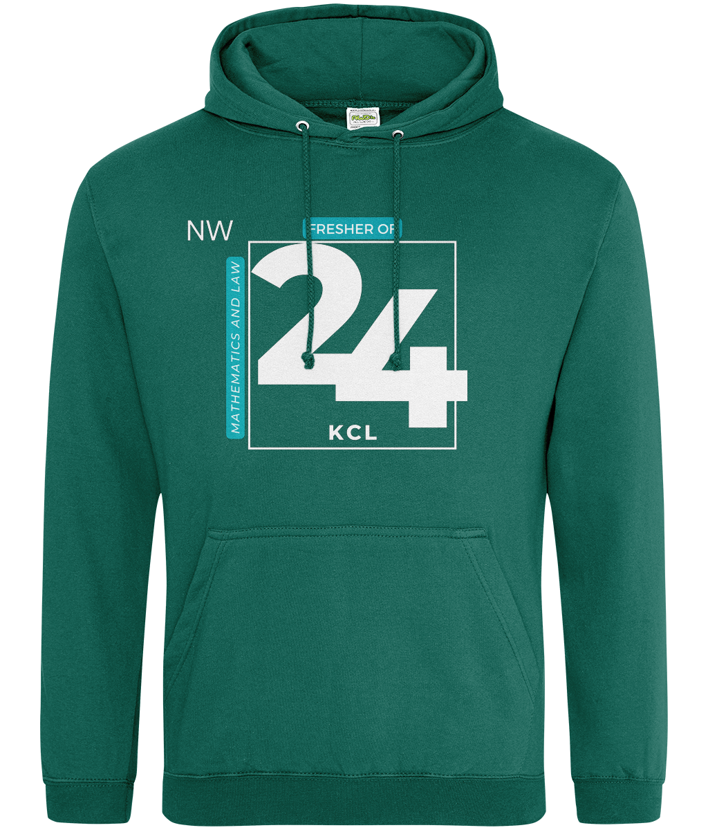 Bold Fresher '24 Design Hoodie