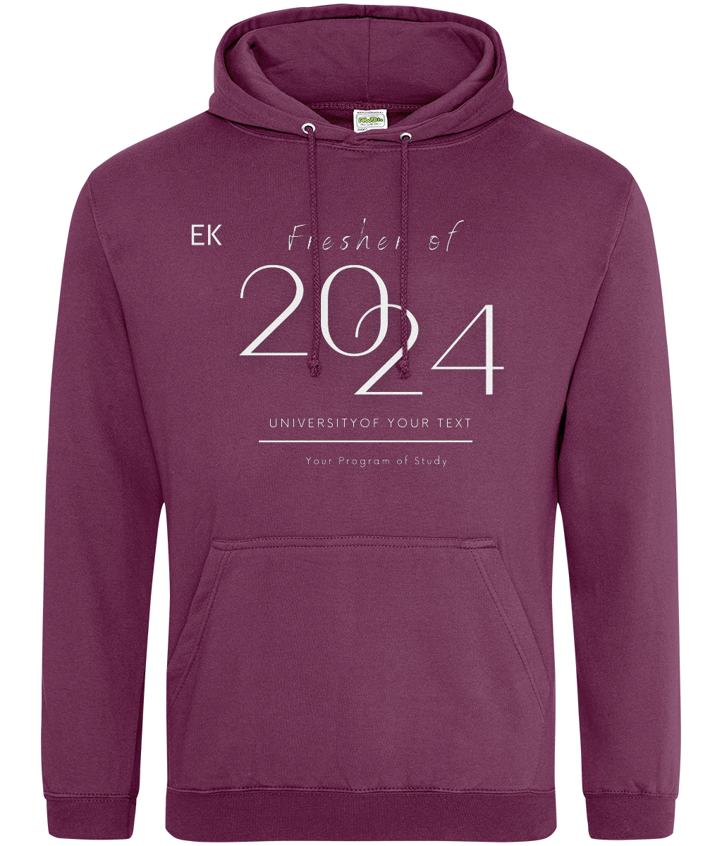 Fresher Design Hoodie of 2024