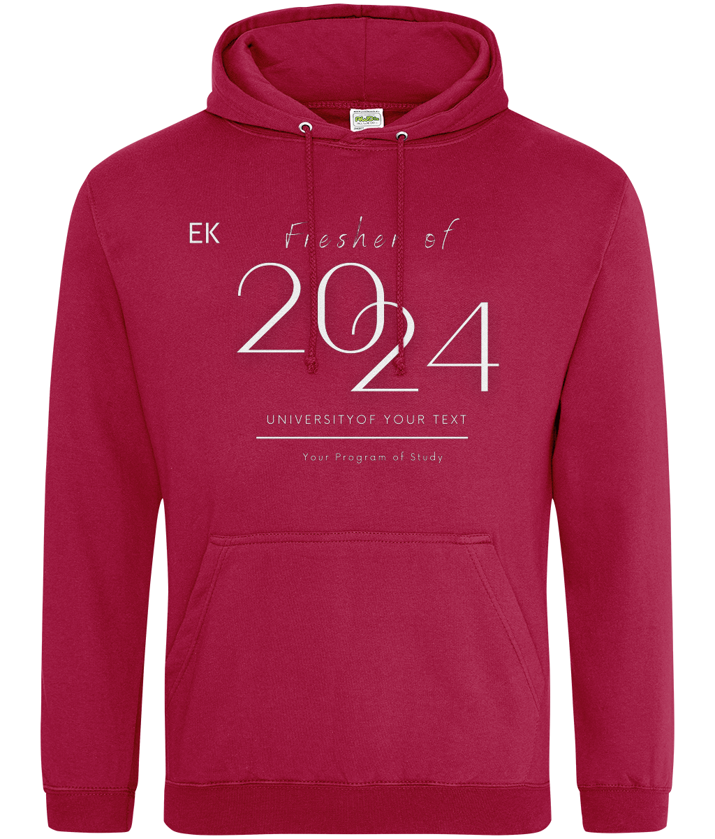 Fresher Design Hoodie of 2024