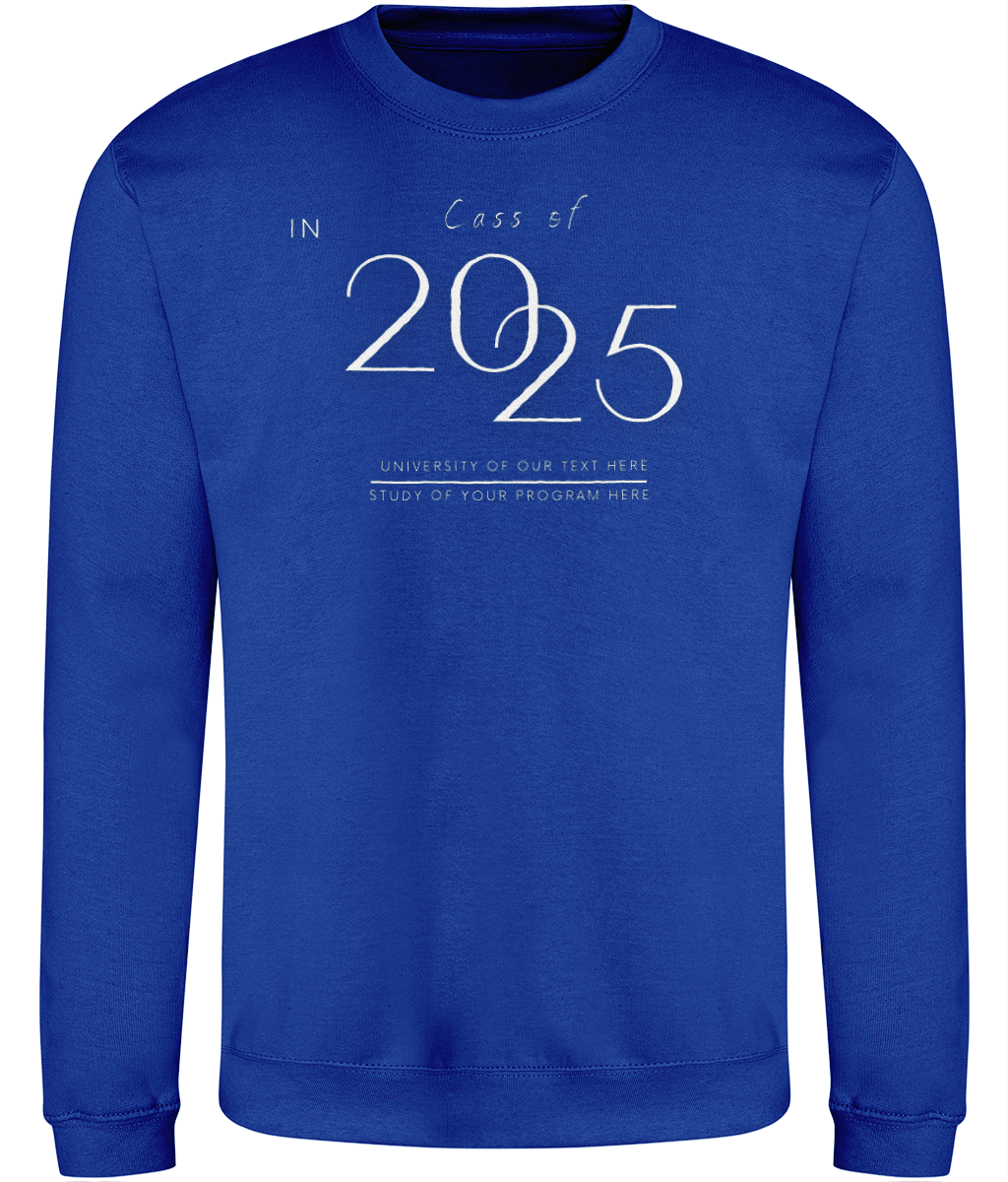 Fully Customized Horizontal Design Sweatshirt